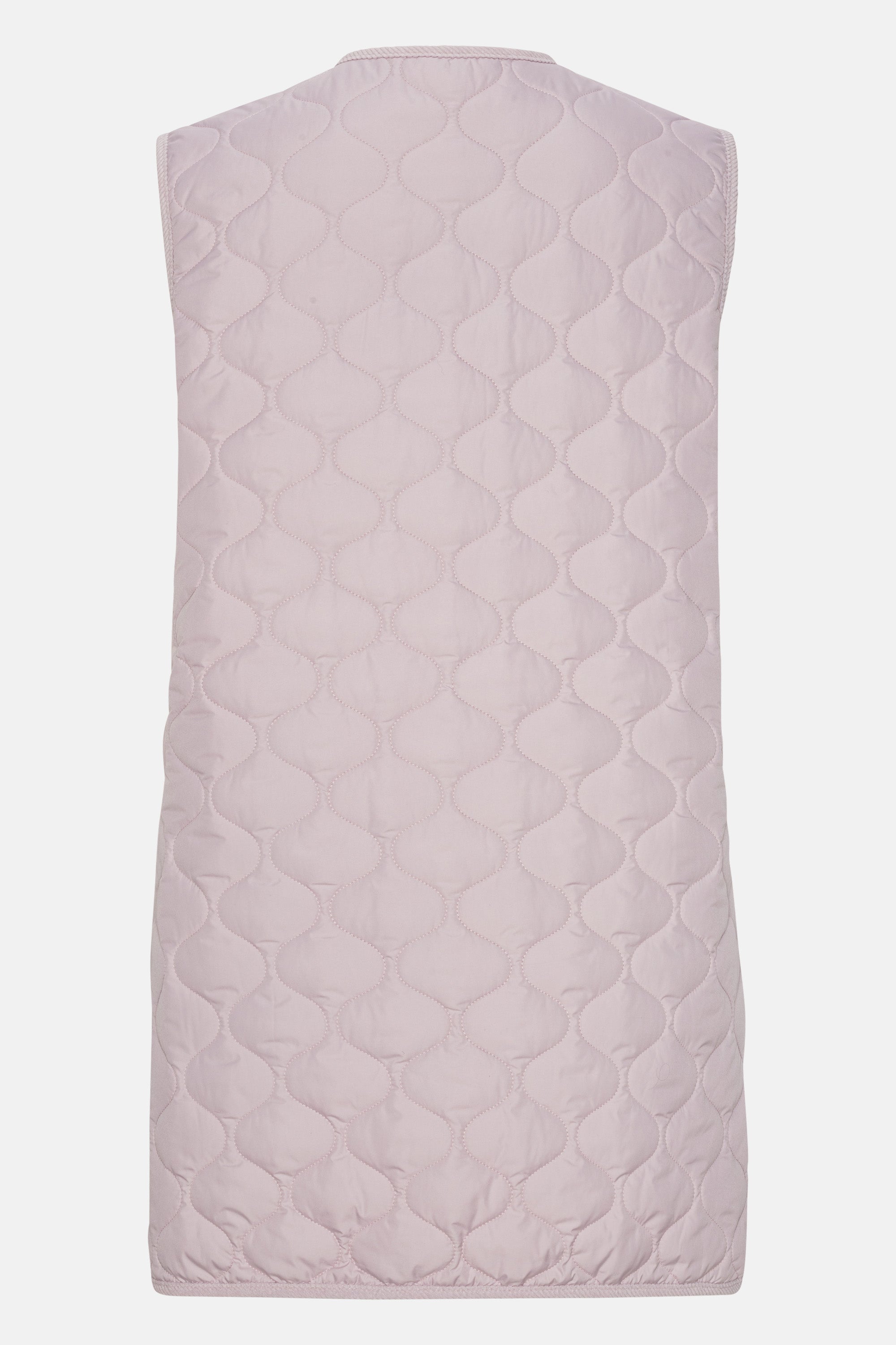 Ilse Jacobsen Hornbæk Outerwear Quilt Long Vest Vest 549 Concrete
